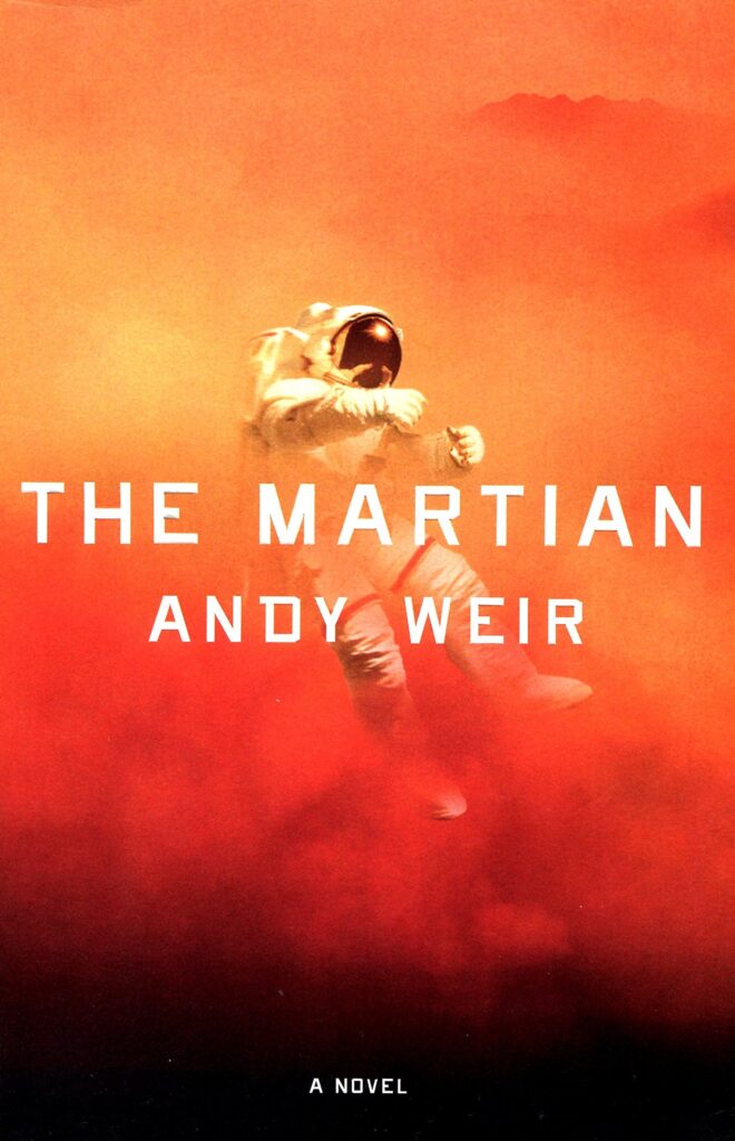 book cover of The Martian by Andy Weir