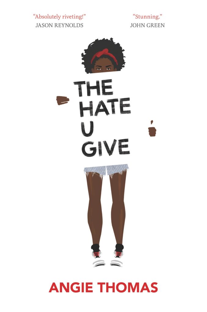 book cover for The Hate U Give by Angie Thomas